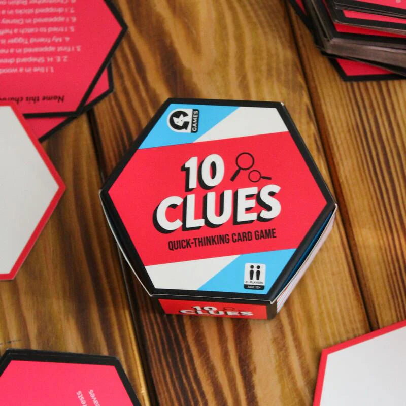 "10 Clues" Quick-Thinking Card Game