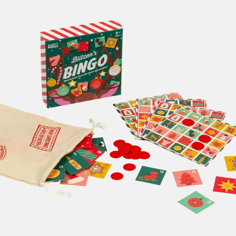 Blitzen's Festive Bingo
