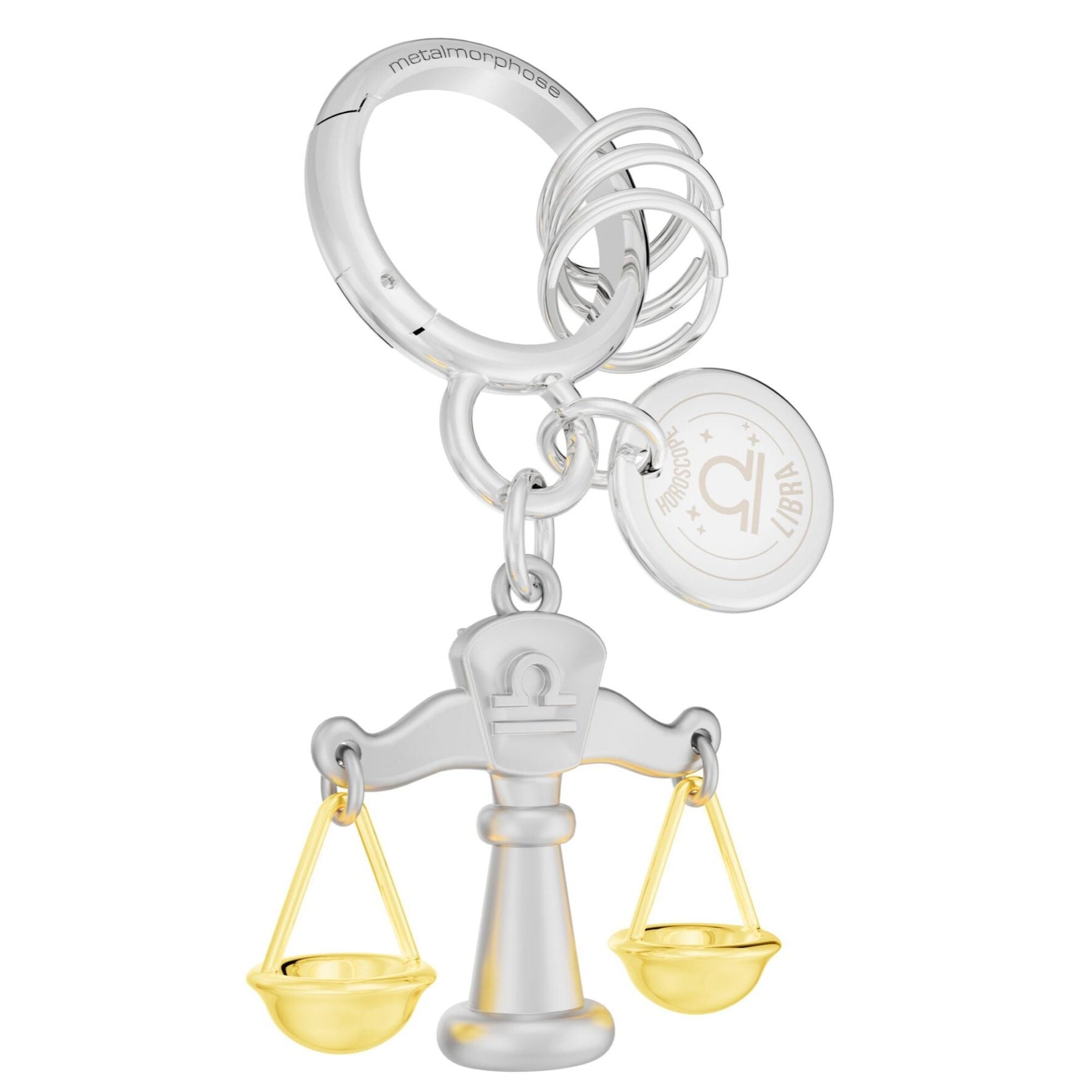 Zodiac Premium Metal Bag Charms