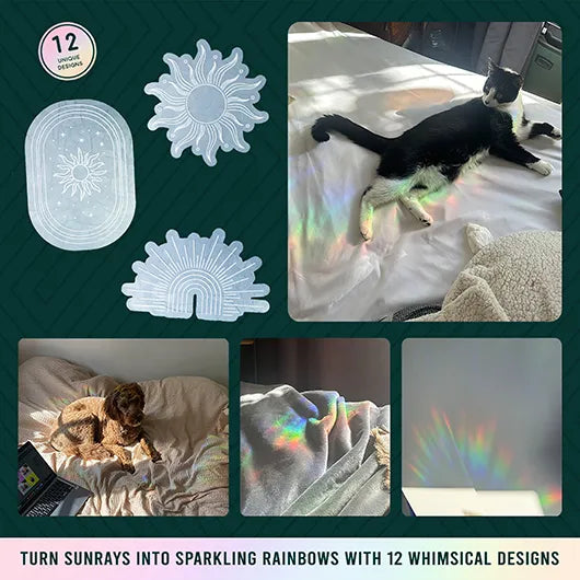 Rainbow Creator – Holographic Vinyl Window Stickers