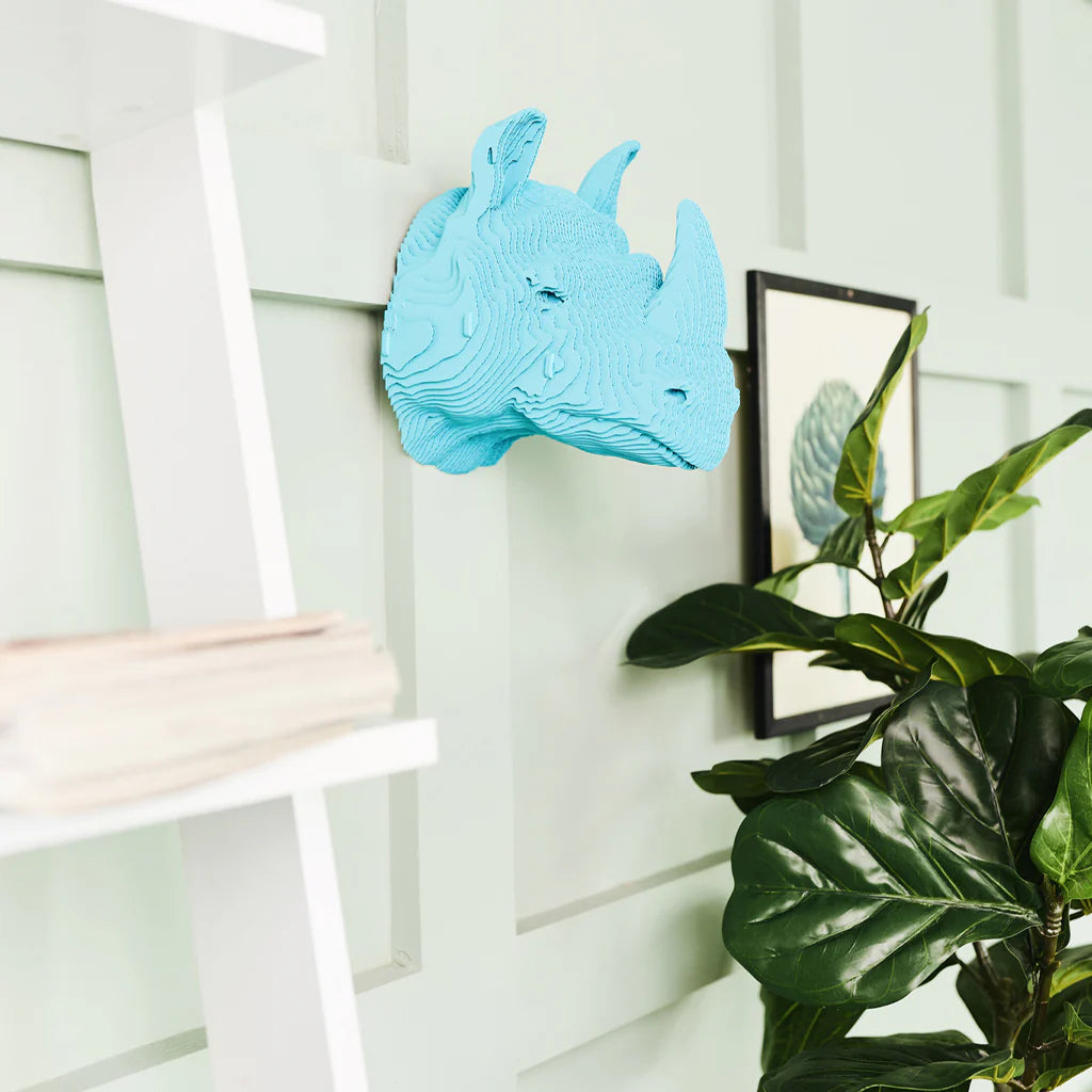 Rhino Wall-Mountable 3D Puzzle
