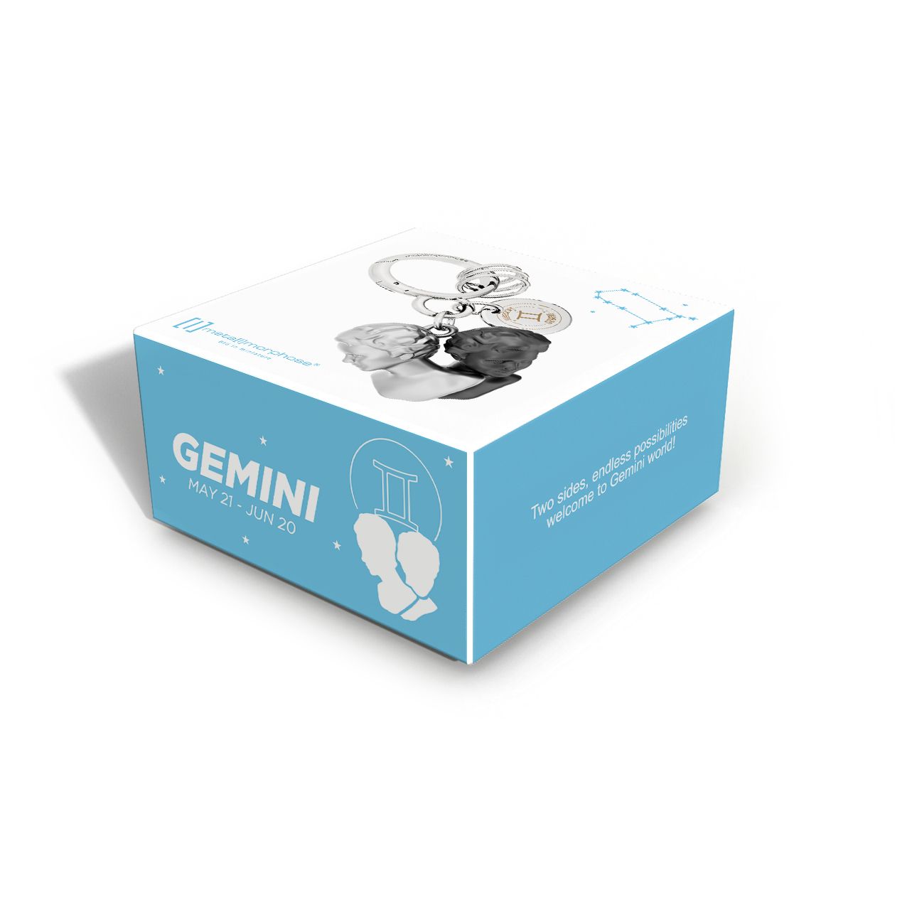 Zodiac Premium Metal Bag Charms