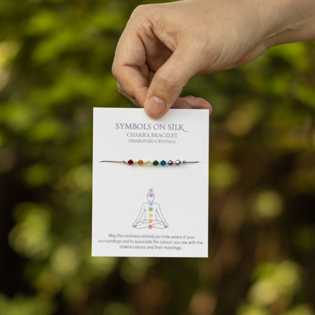 Swarovski Crystal Chakra Bracelet