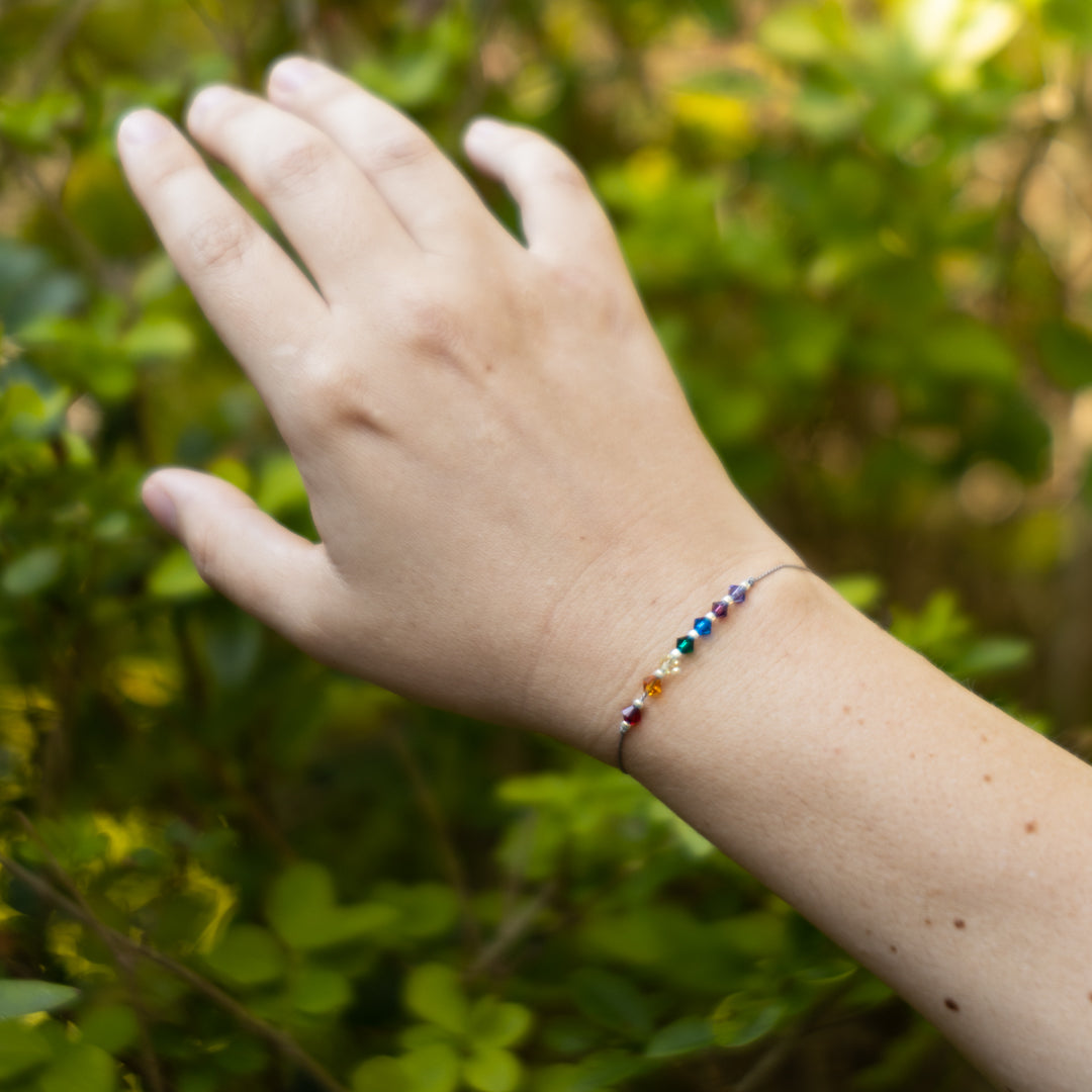 Swarovski Crystal Chakra Bracelet
