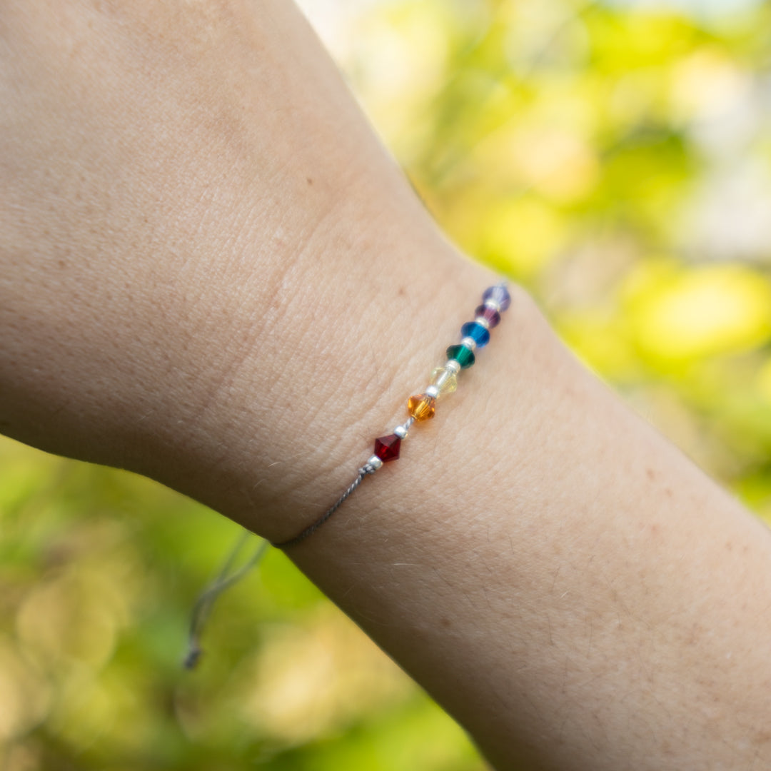 Swarovski Crystal Chakra Bracelet