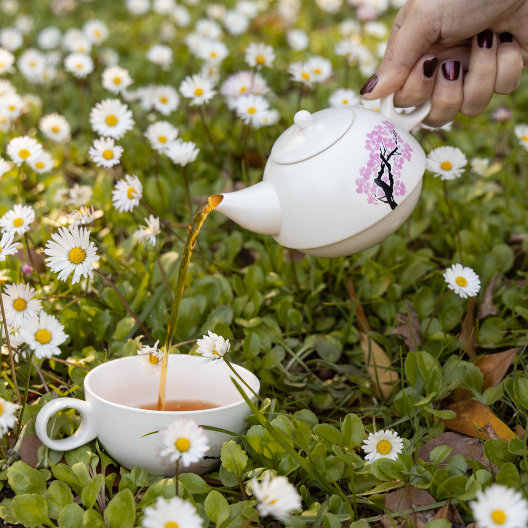 Blossom Morph Heat-Changing Tea Set for One