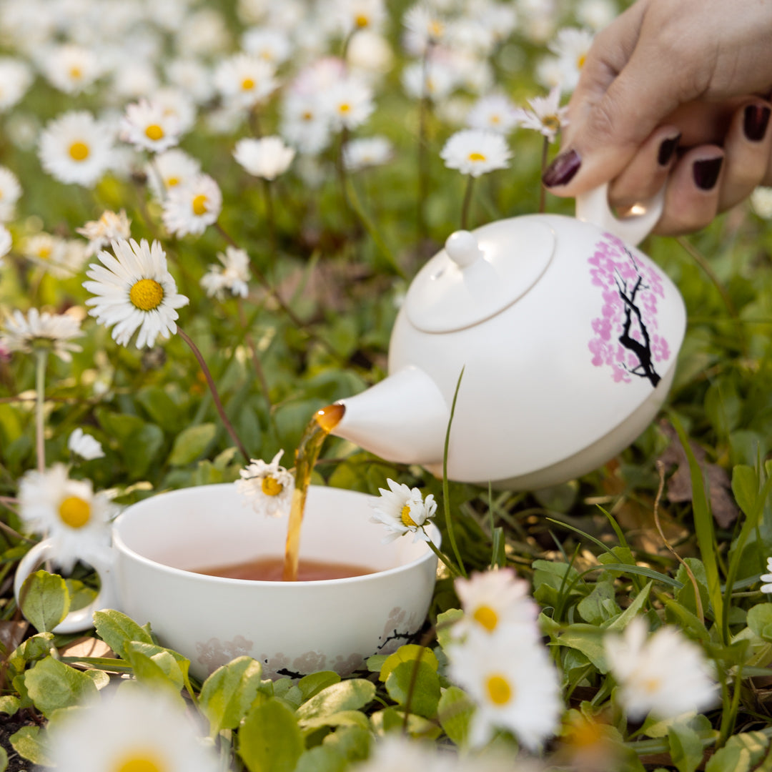 Blossom Morph Heat-Changing Tea Set for One