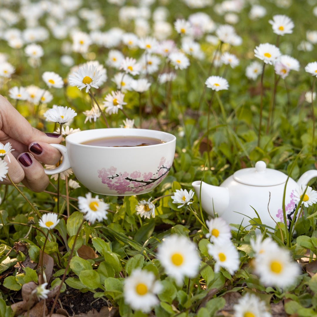 Blossom Morph Heat-Changing Tea Set for One