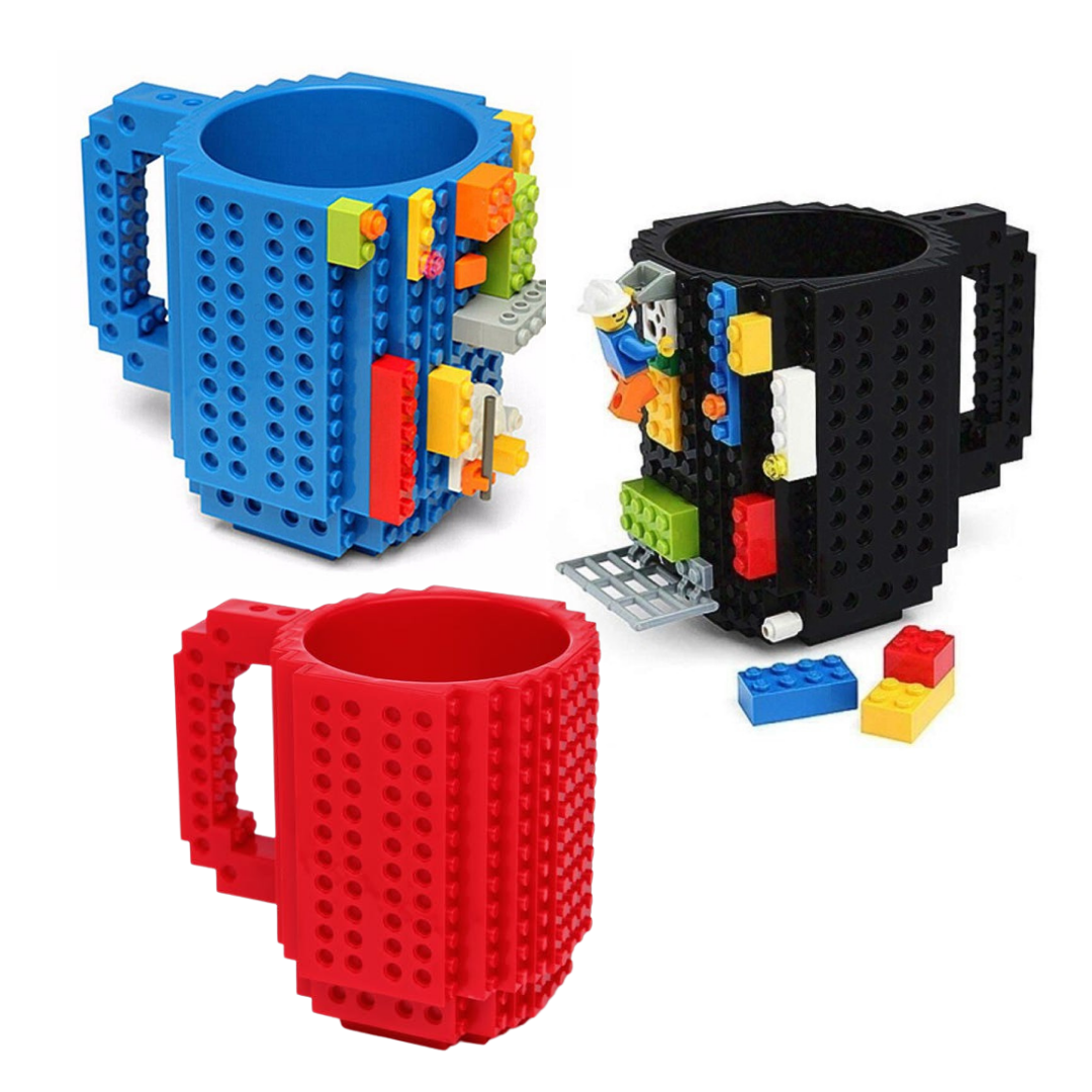 Build on Brick Mugs (Lego Compatible!)