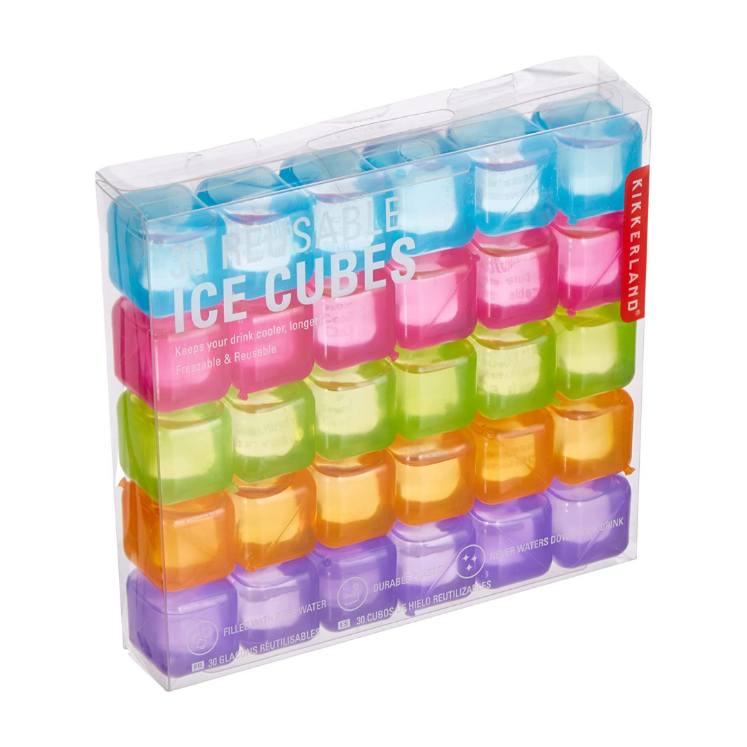 Reusable Rainbow Ice Cubes (Set of 30)