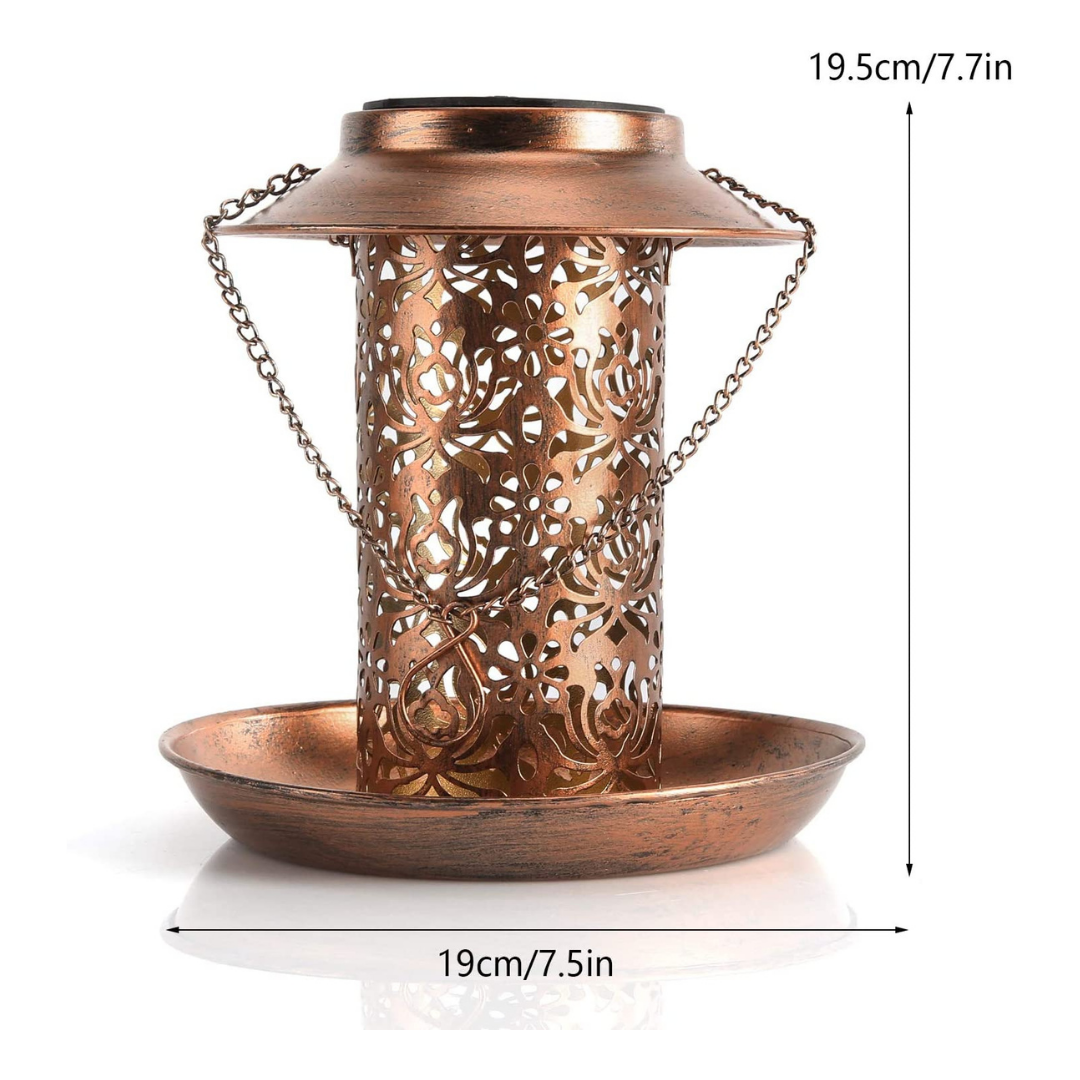 Bird Feeder with Solar Light