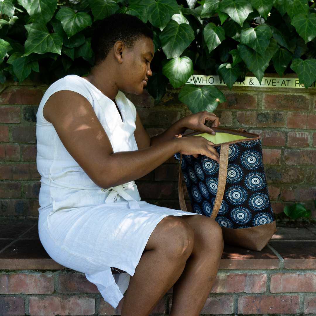 Shwe Leather-Look Tote Bag