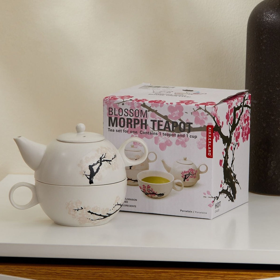 Blossom Morph Heat-Changing Tea Set for One