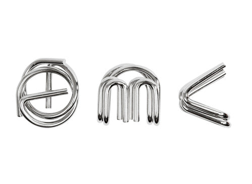 Einstein's E=mc2 Metal Puzzles