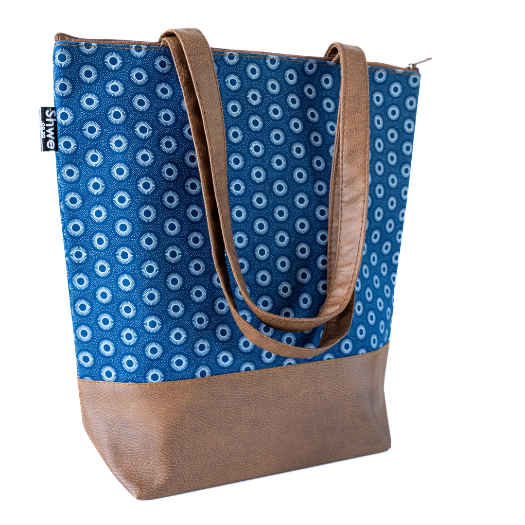 Shwe Leather-Look Tote Bag