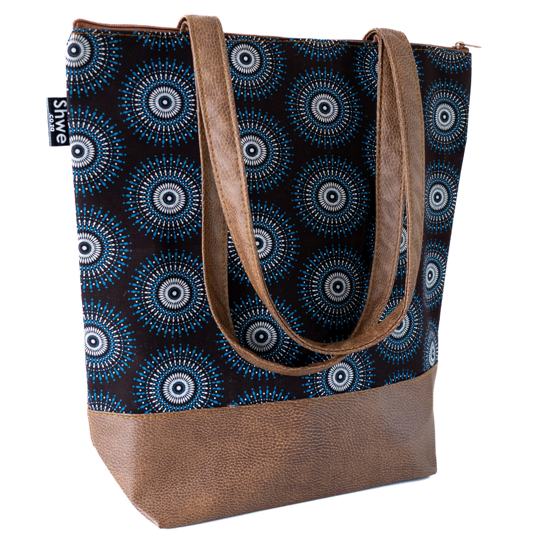 Shwe Leather-Look Tote Bag