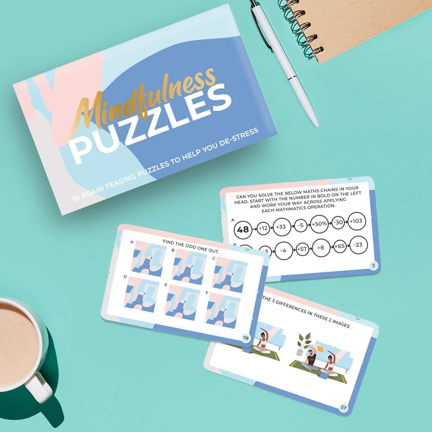 Mindfulness Brain Training Puzzle Cards