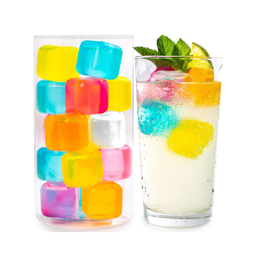 Reusable Rainbow Ice Cubes (Set of 30)