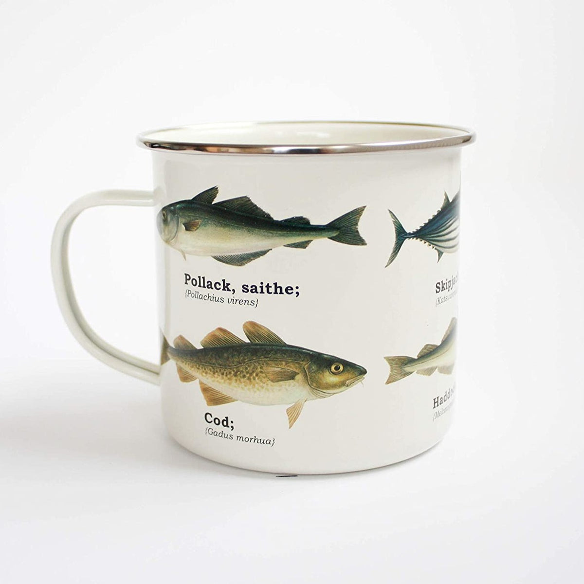 Fish Enamel Mug