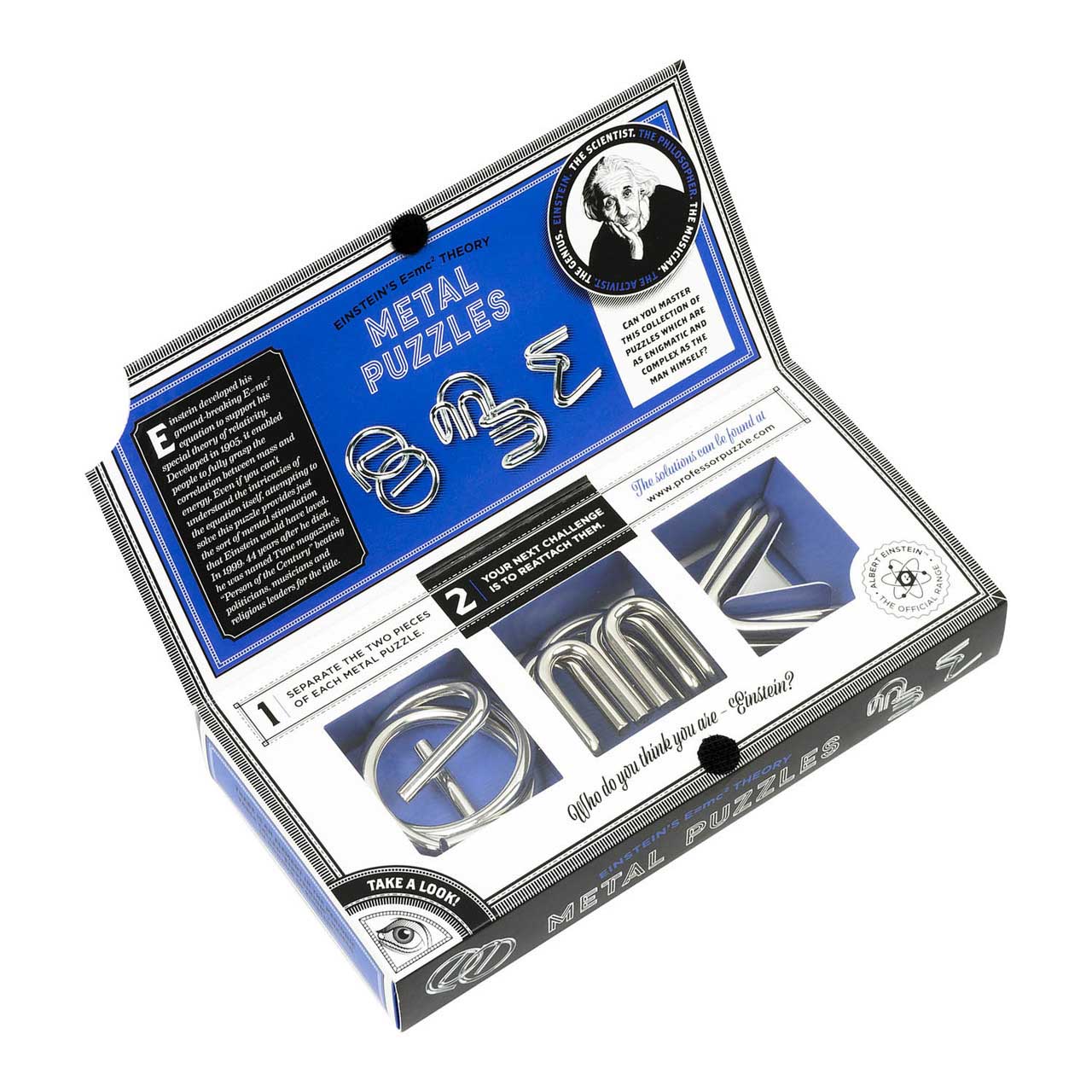 Einstein's E=mc2 Metal Puzzles