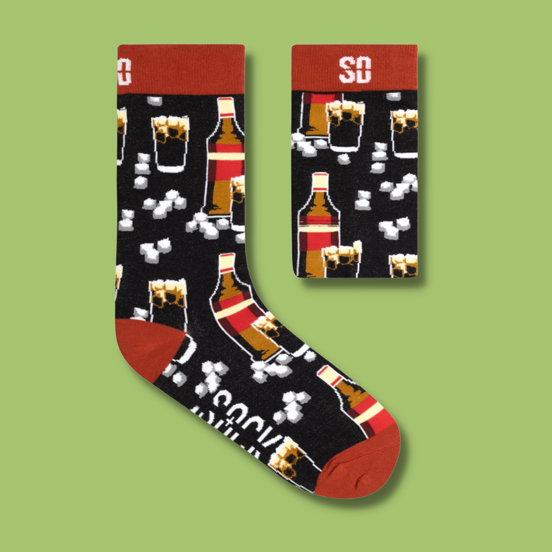 Men's Brandy & Coke Combo Socks