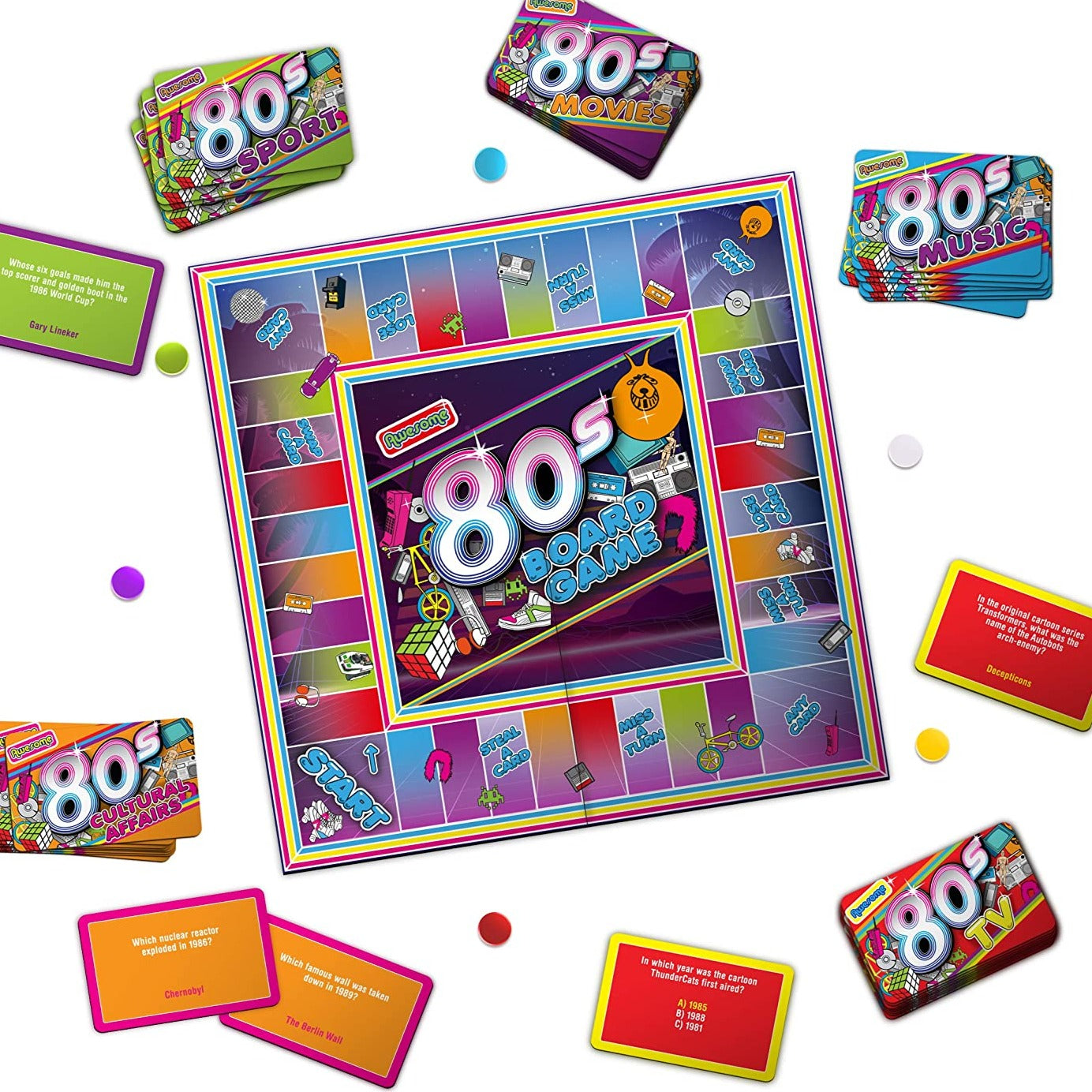 Awesome 80s Board Game