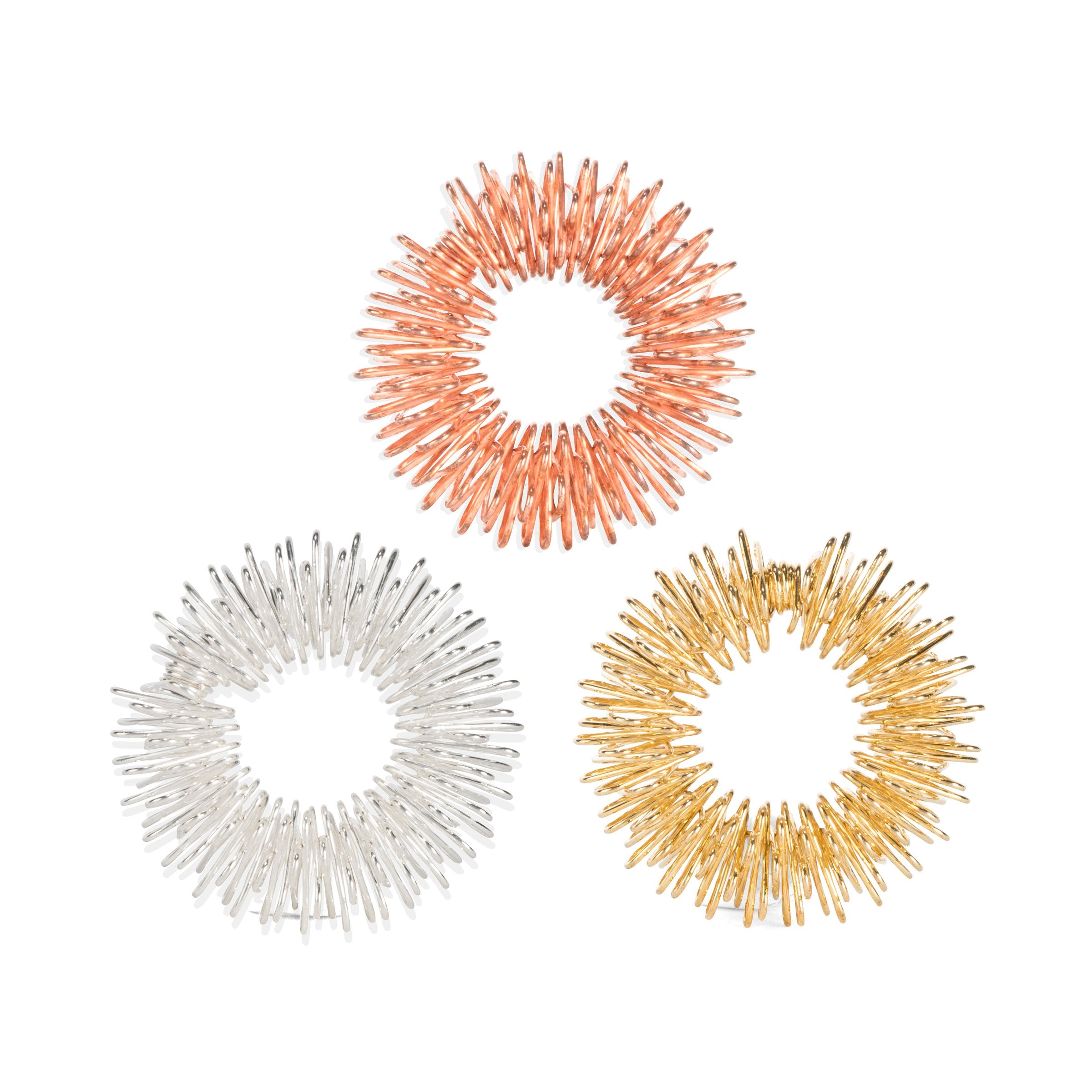 Acupressure Massage Rings (set of 3)