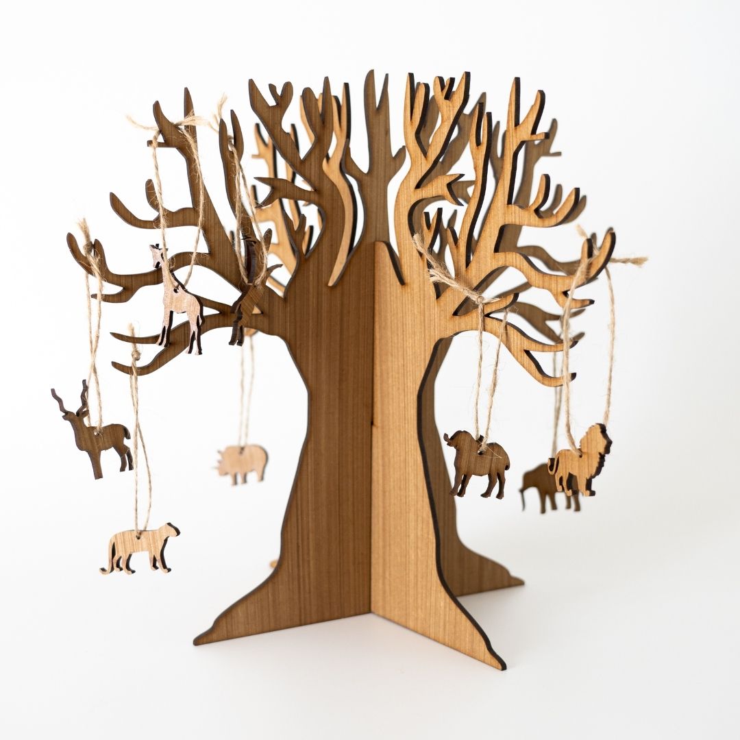 African Christmas Tree Gift Set