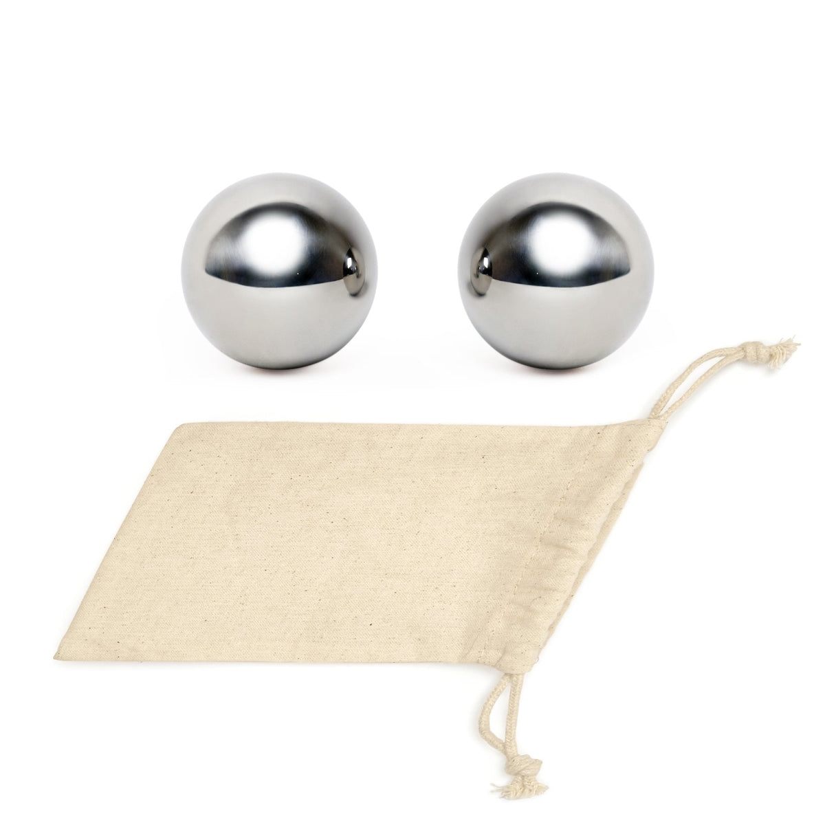 Stainless Steel Whiskey Balls (Set of 2)
