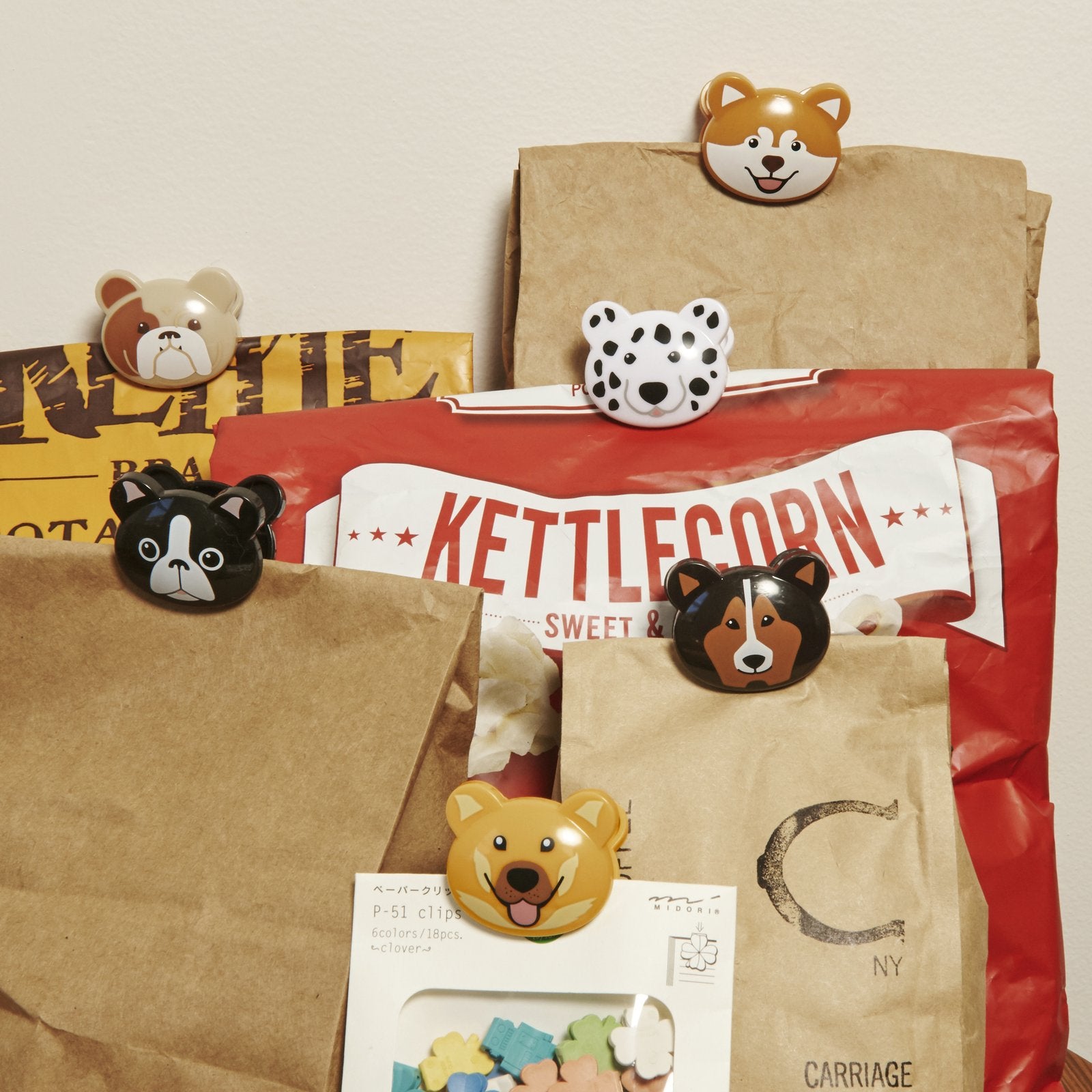 Doggie Bag Clips (set of 6)