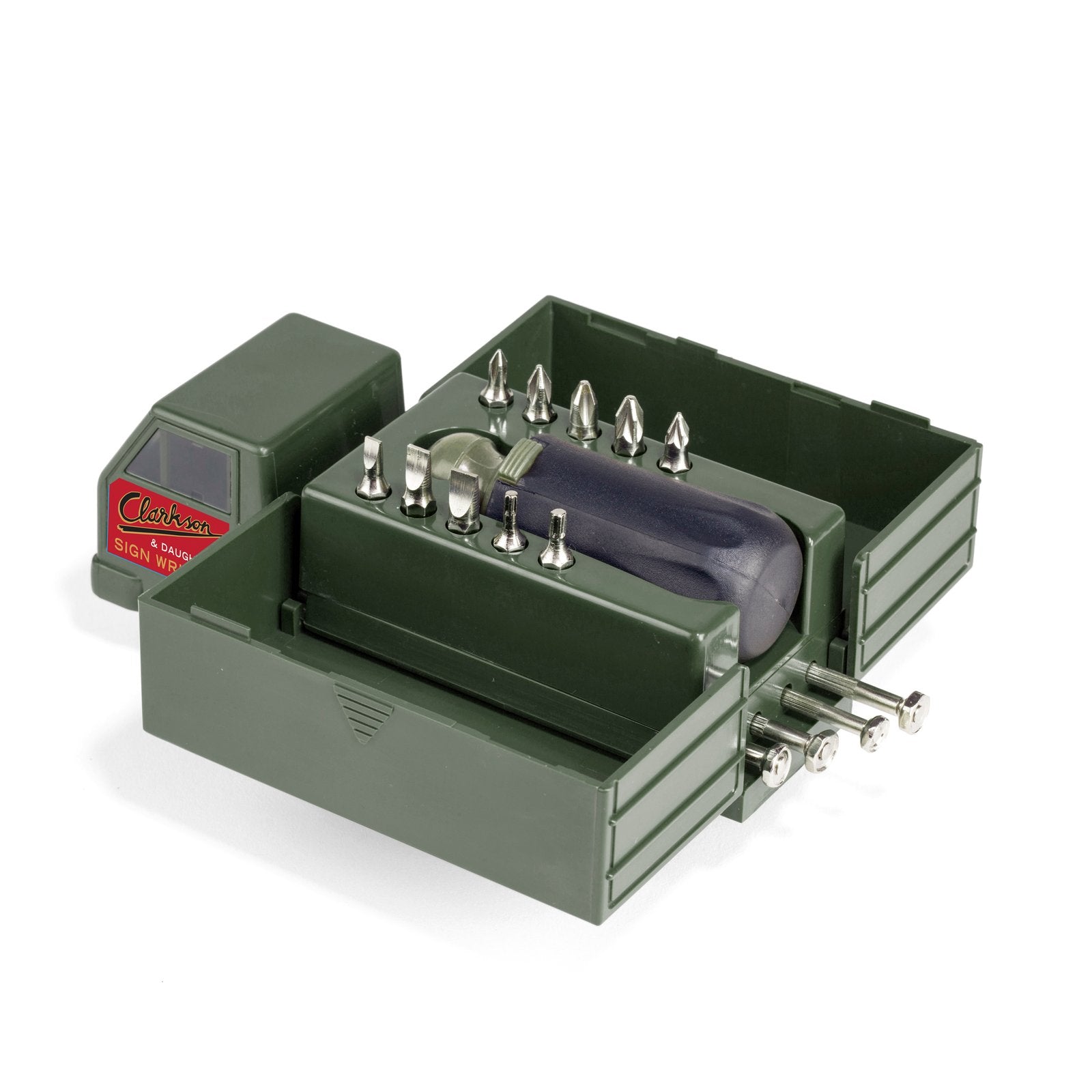 Truck Tool Box & Screwdriver Set