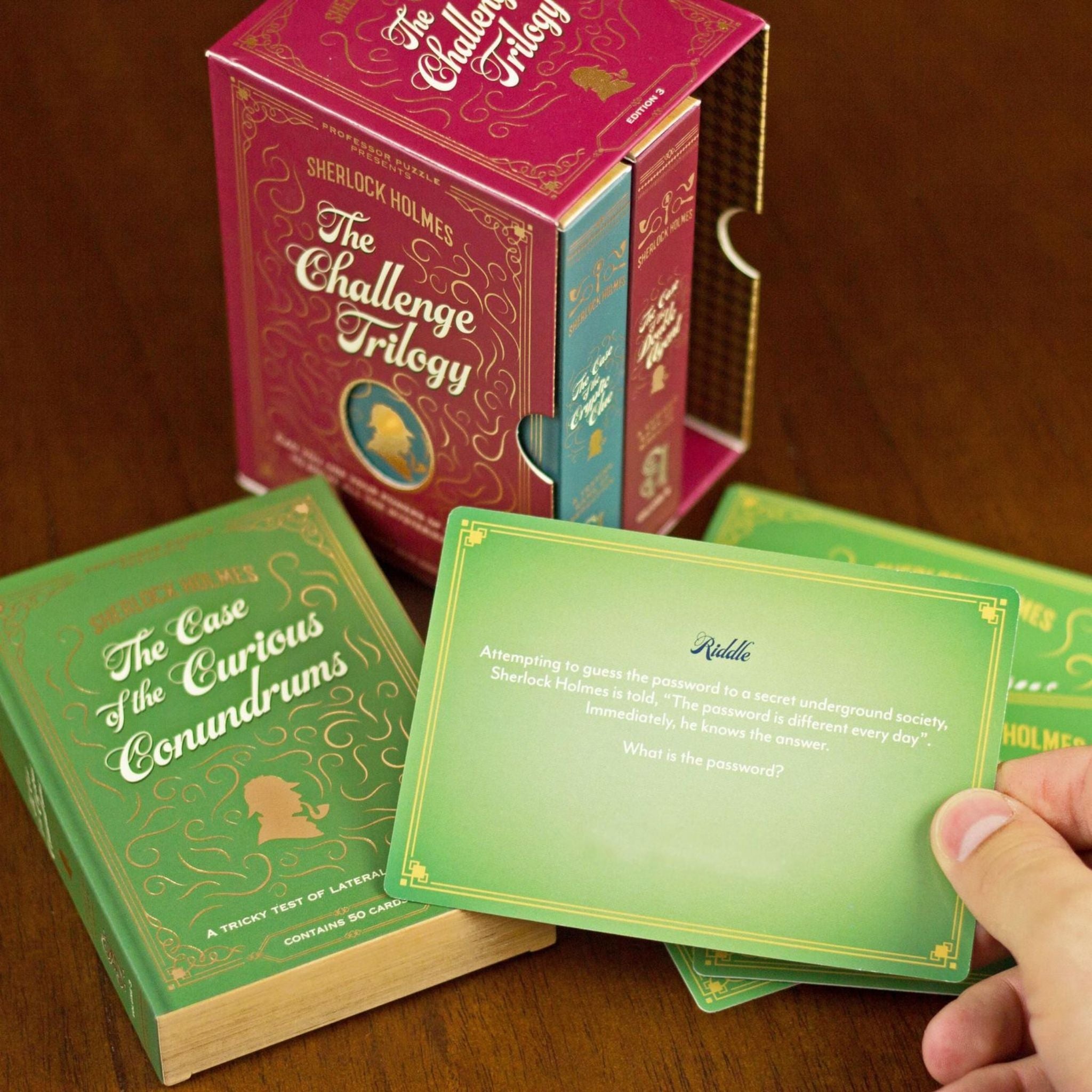 Sherlock Holmes Puzzle Collection: The Challenge Trilogy