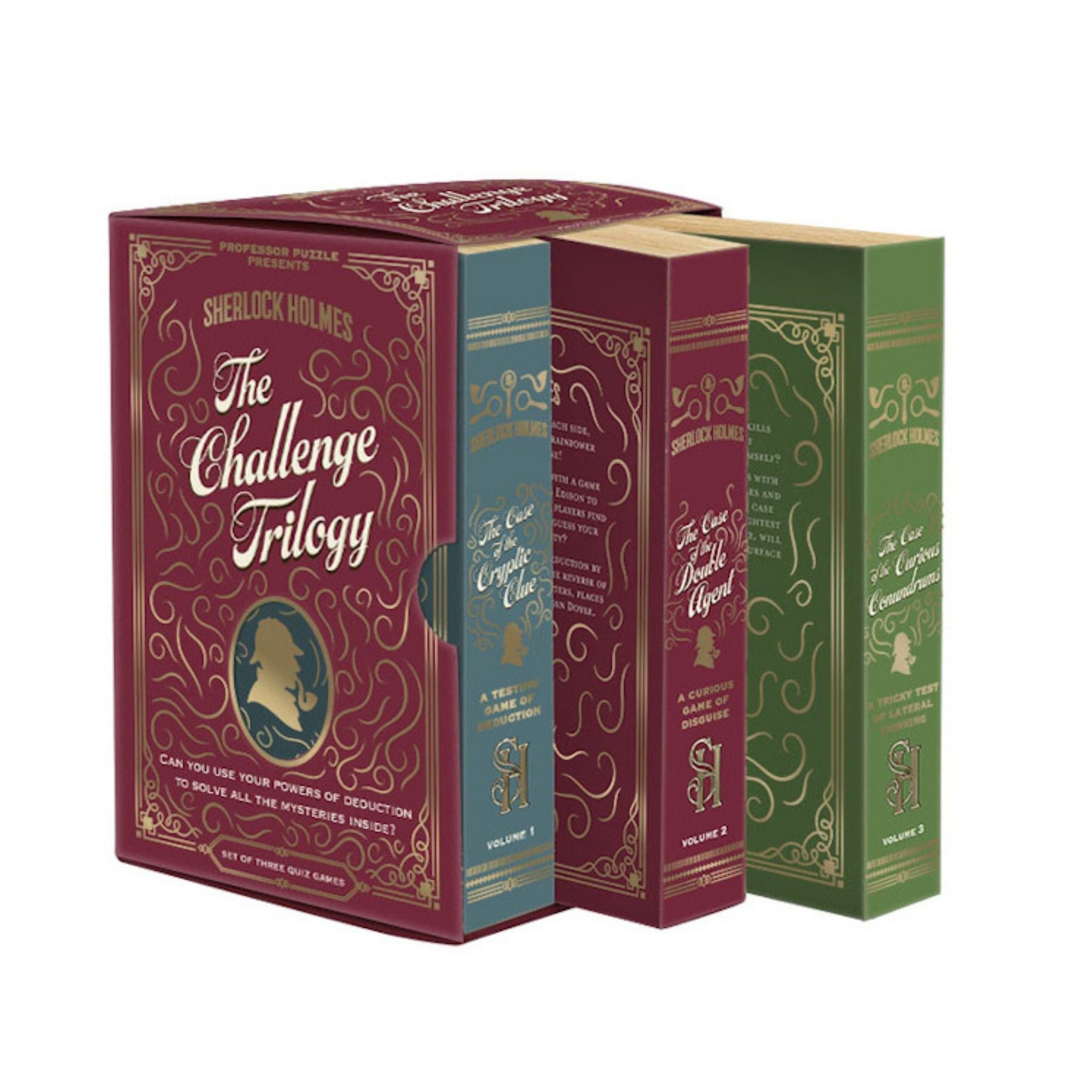 Sherlock Holmes Puzzle Collection: The Challenge Trilogy