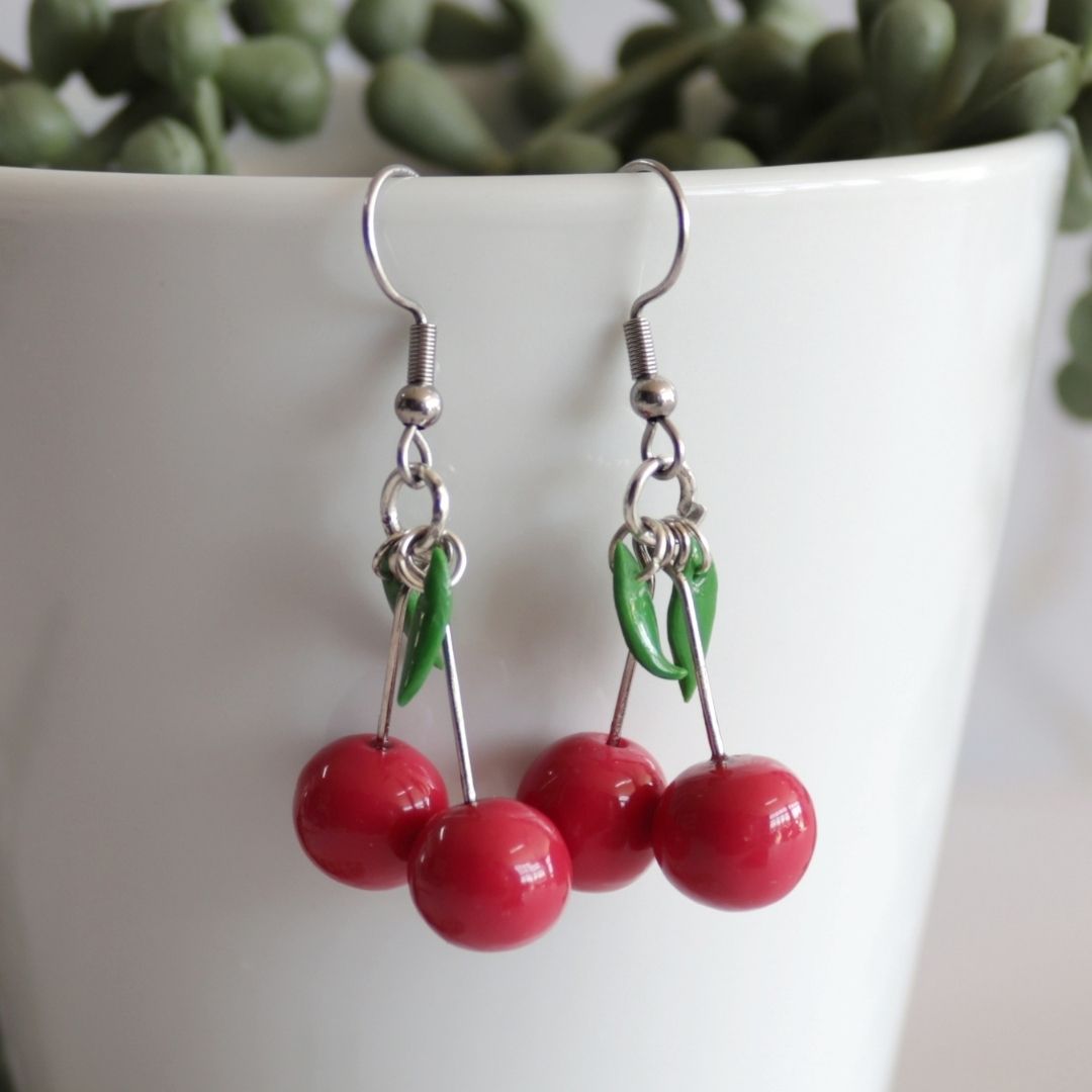 Cherry Dangle Earrings