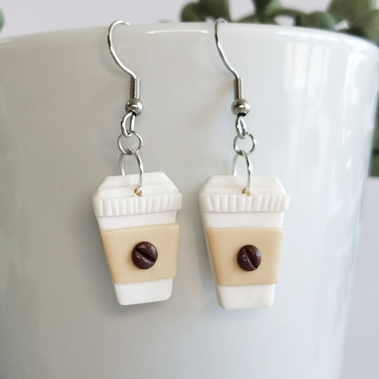 Coffee Cup Earrings