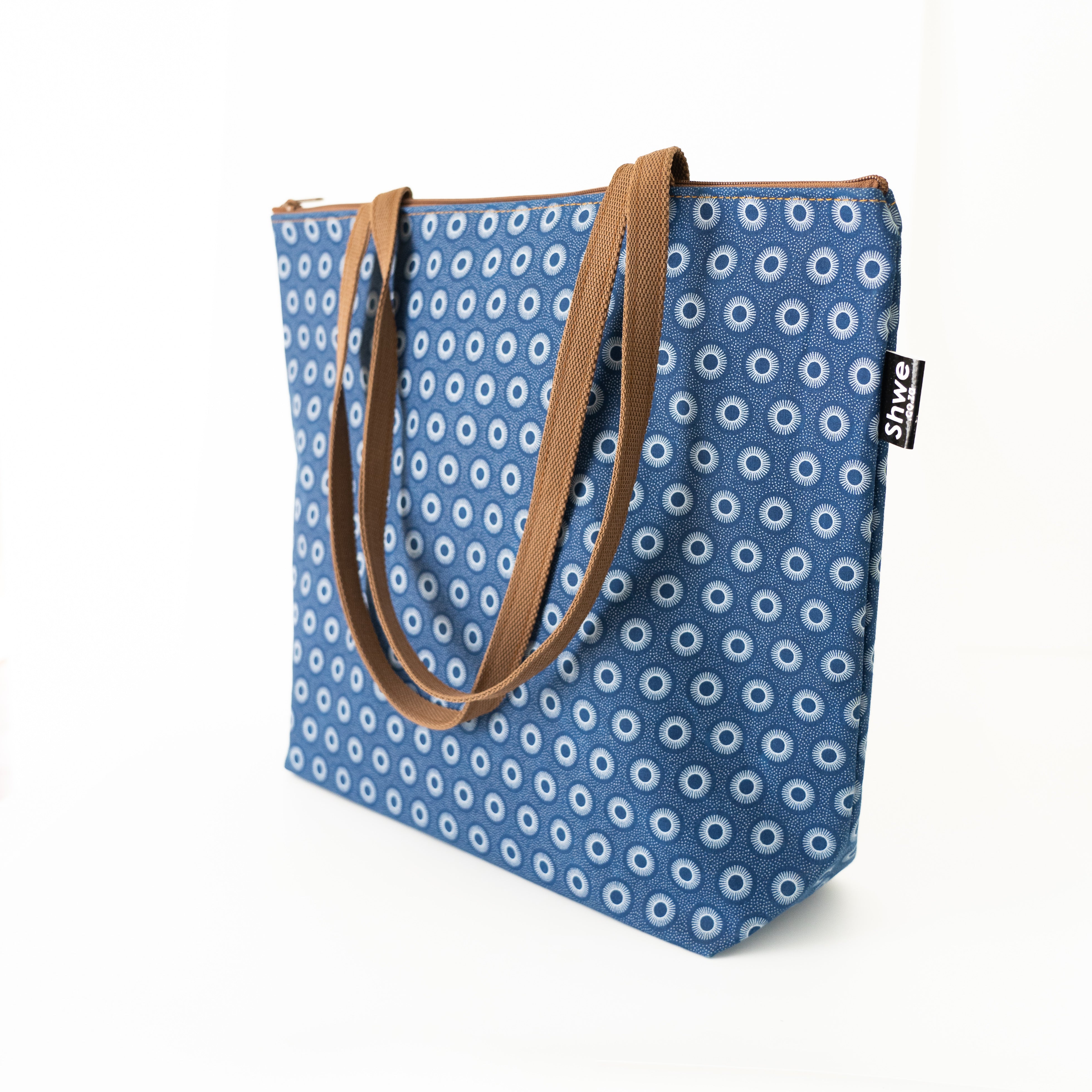 Shwe Square Zip-Up Tote Bag