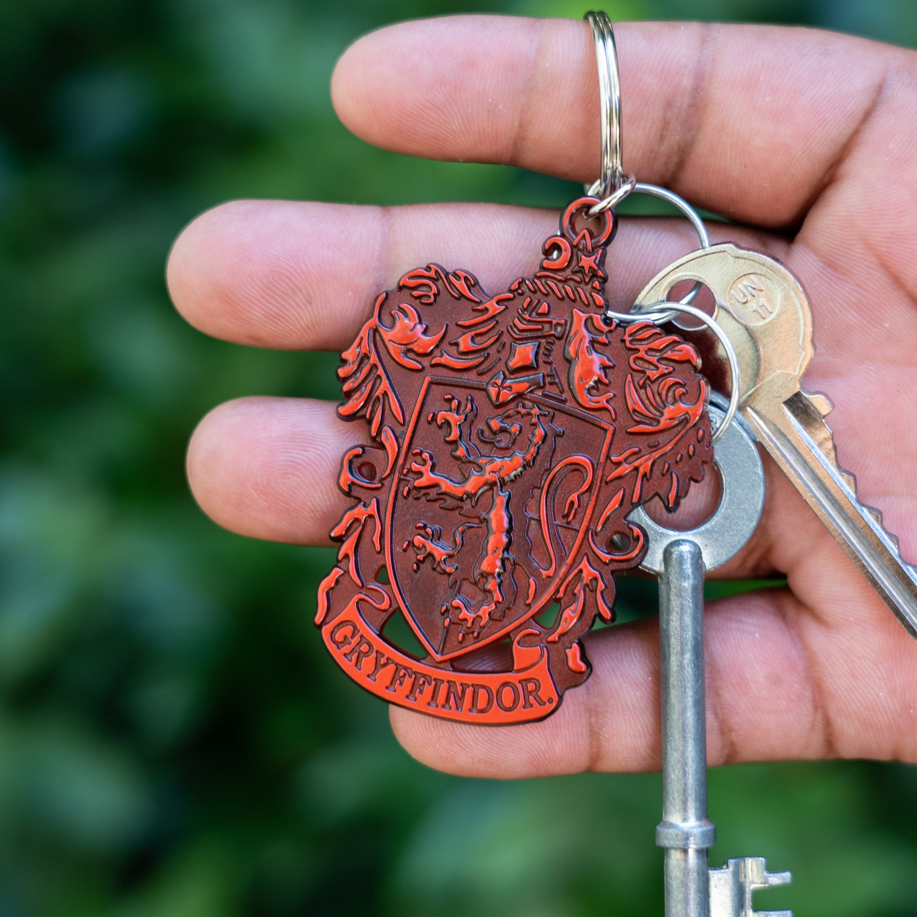 Harry Potter Hogwarts House Premium Metal Keyrings (assorted)