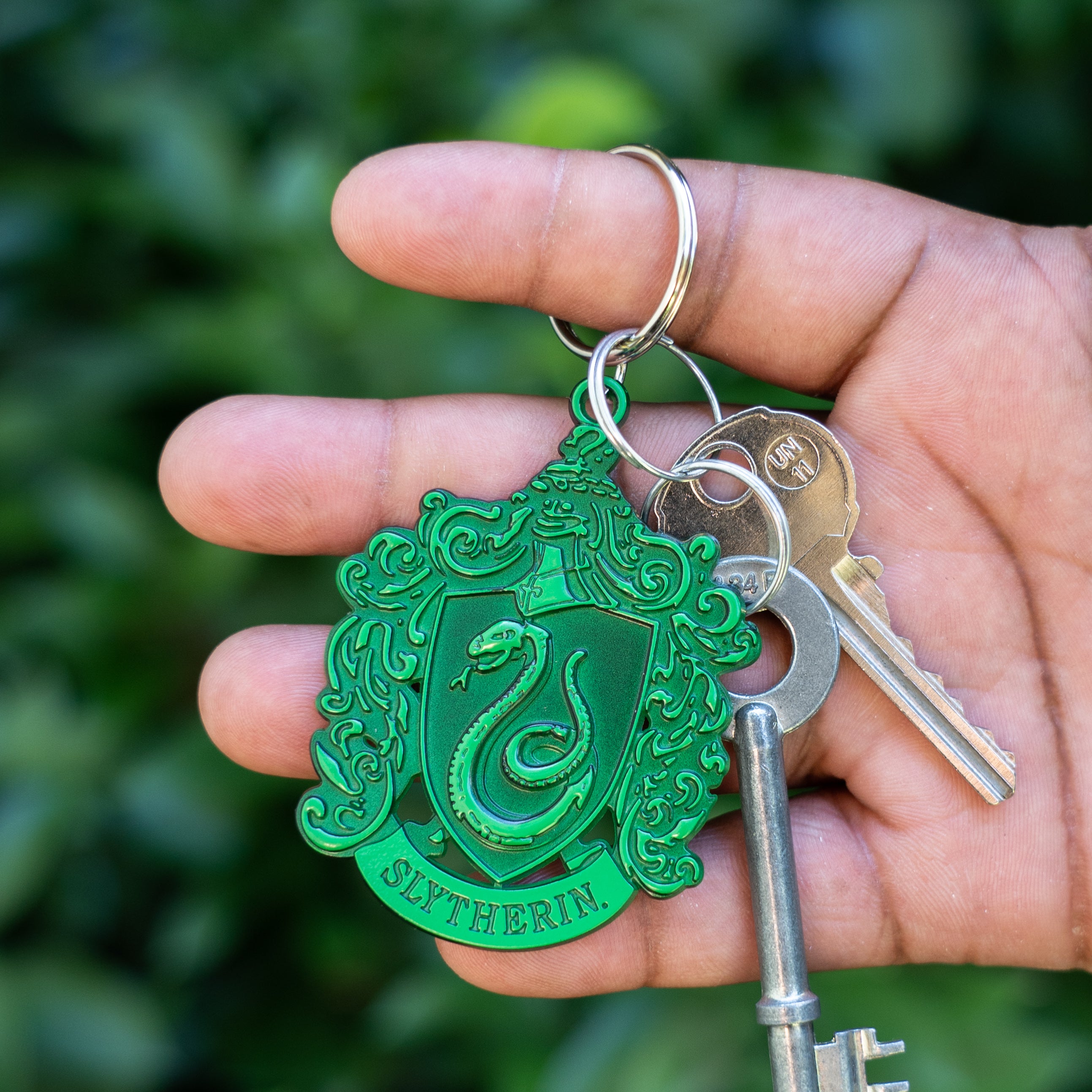 Harry Potter Hogwarts House Premium Metal Keyrings (assorted)