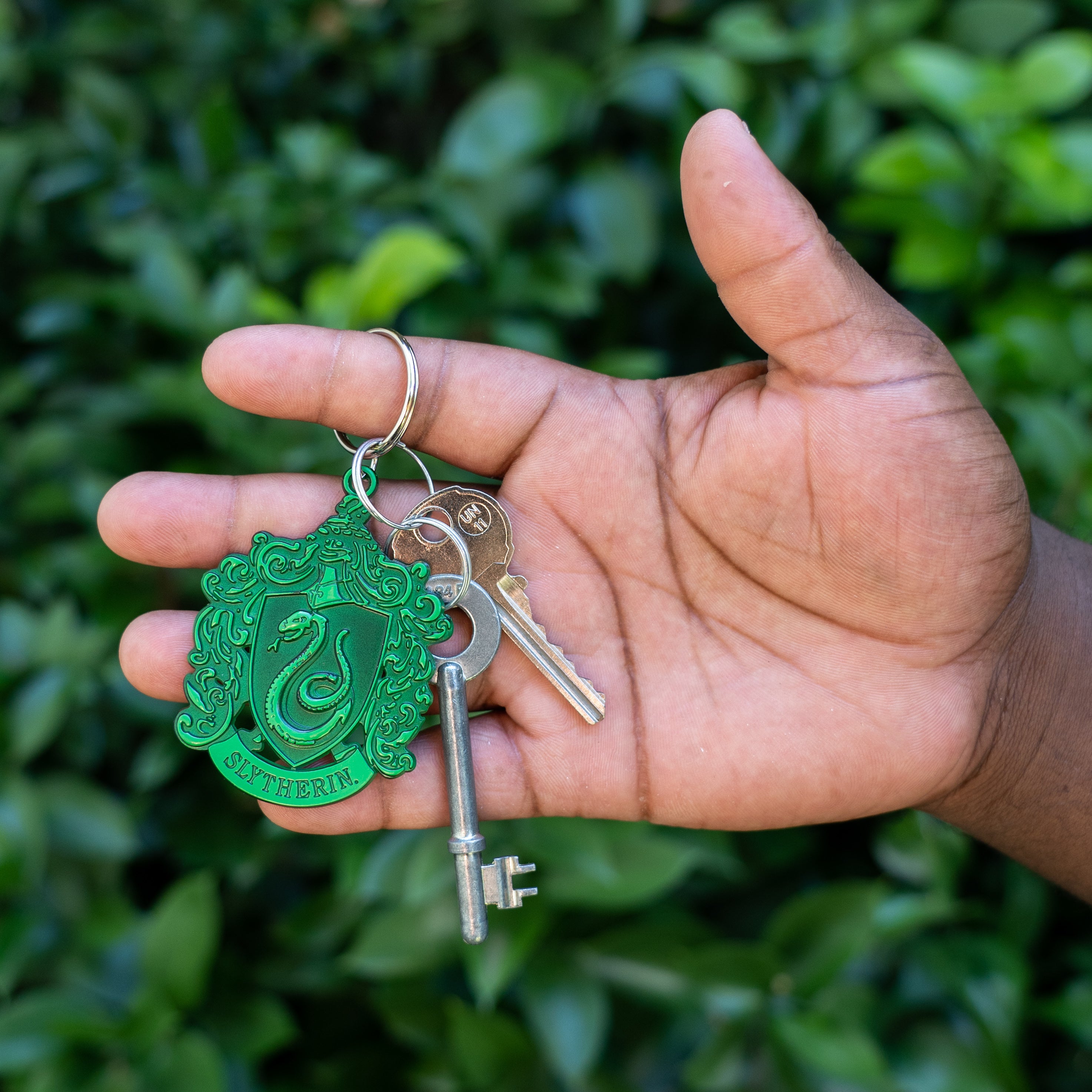 Harry Potter Hogwarts House Premium Metal Keyrings (assorted)