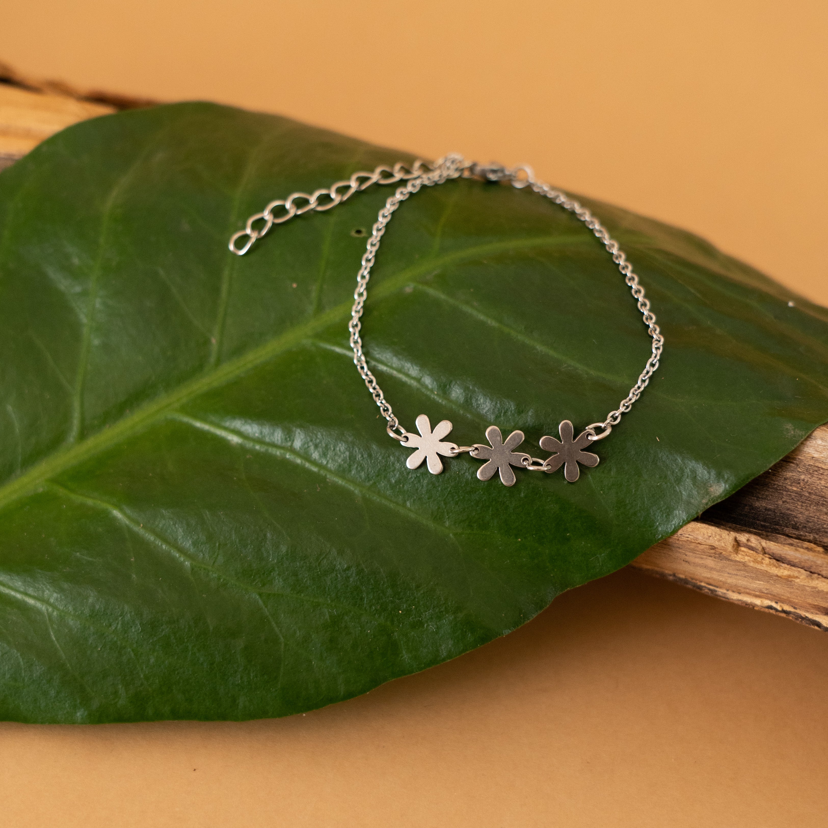 Flower Chain Bracelet