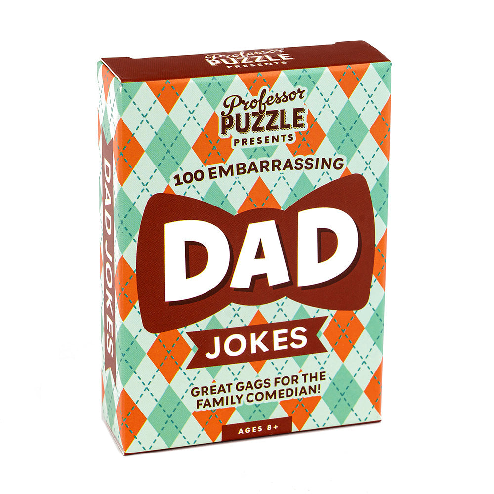 100 Most Embarrassing Dad Jokes Card Pack