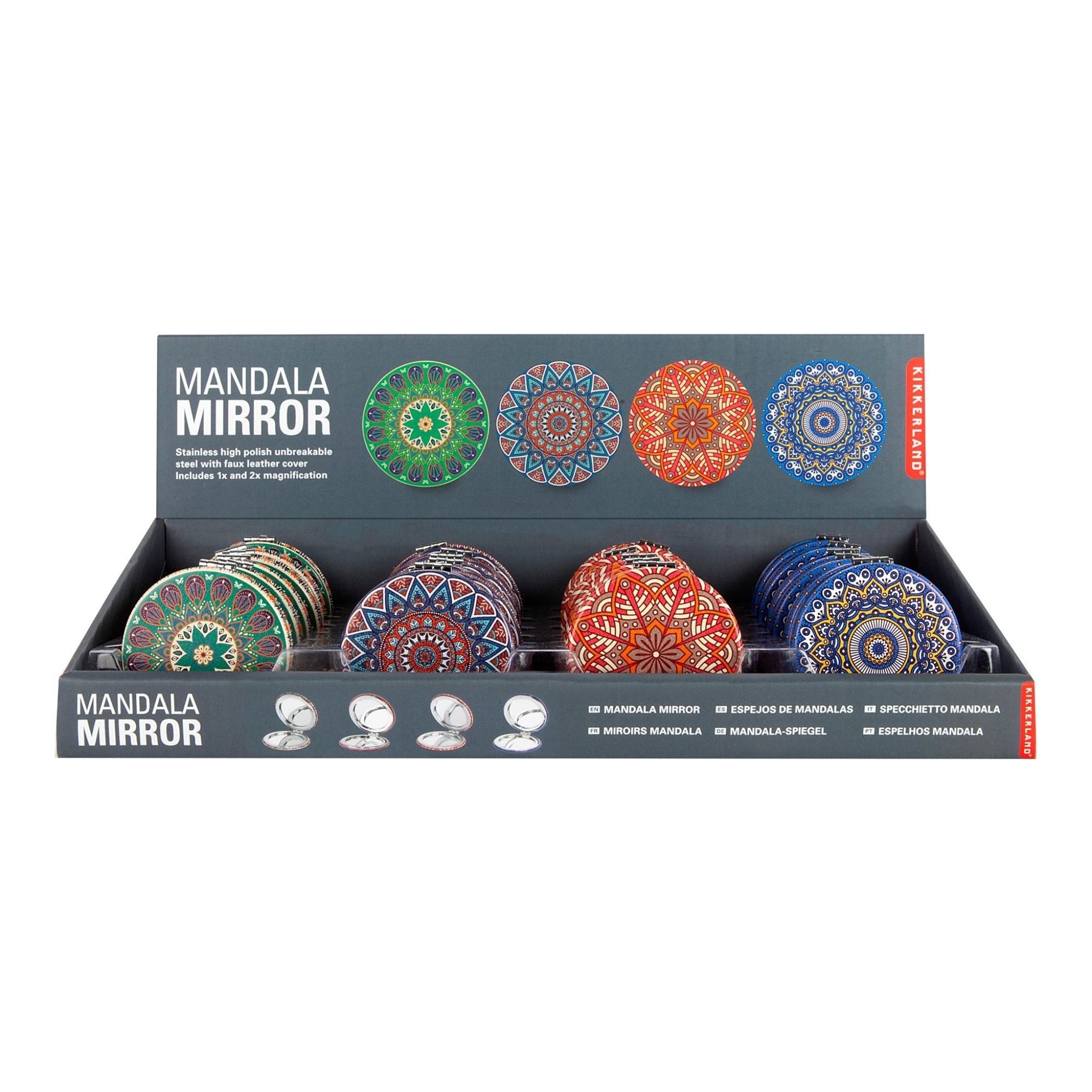 Mandala Pocket Mirrors