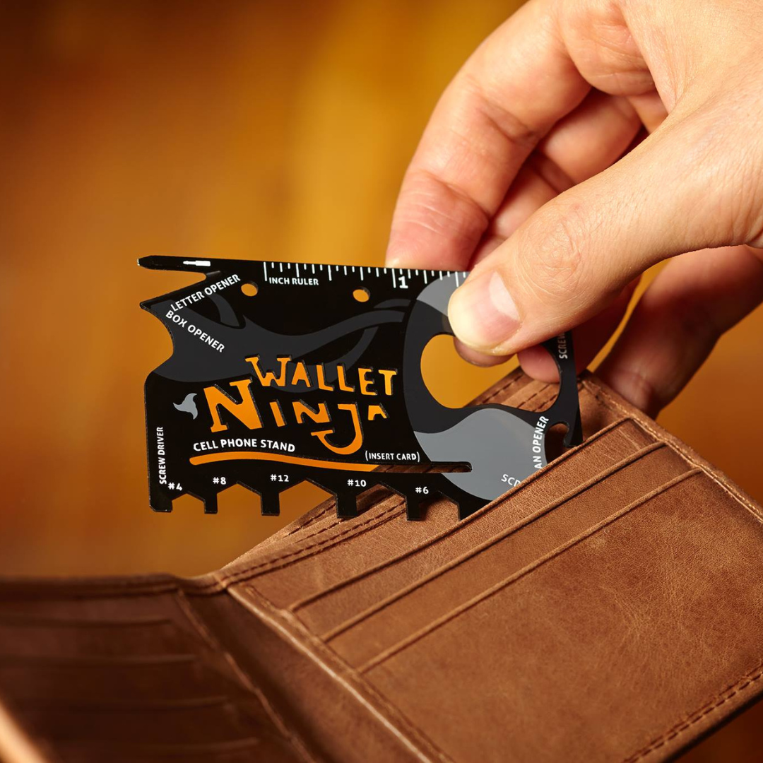 Men's Wallet Ninja Multi-Tool