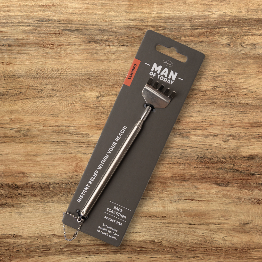 Silver Telescopic Back Scratcher