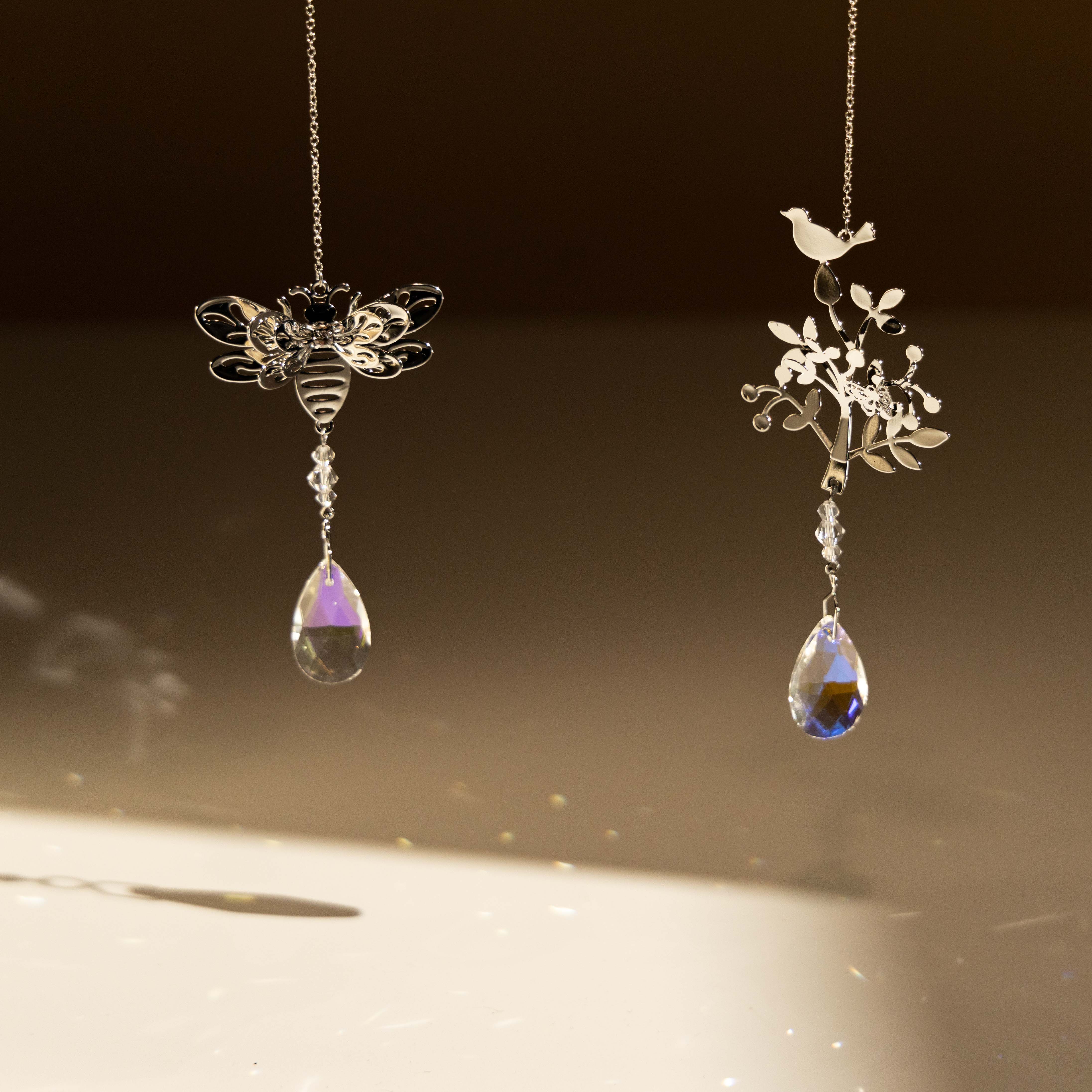 Crystal Suncatchers – Inspired by Nature (assorted)