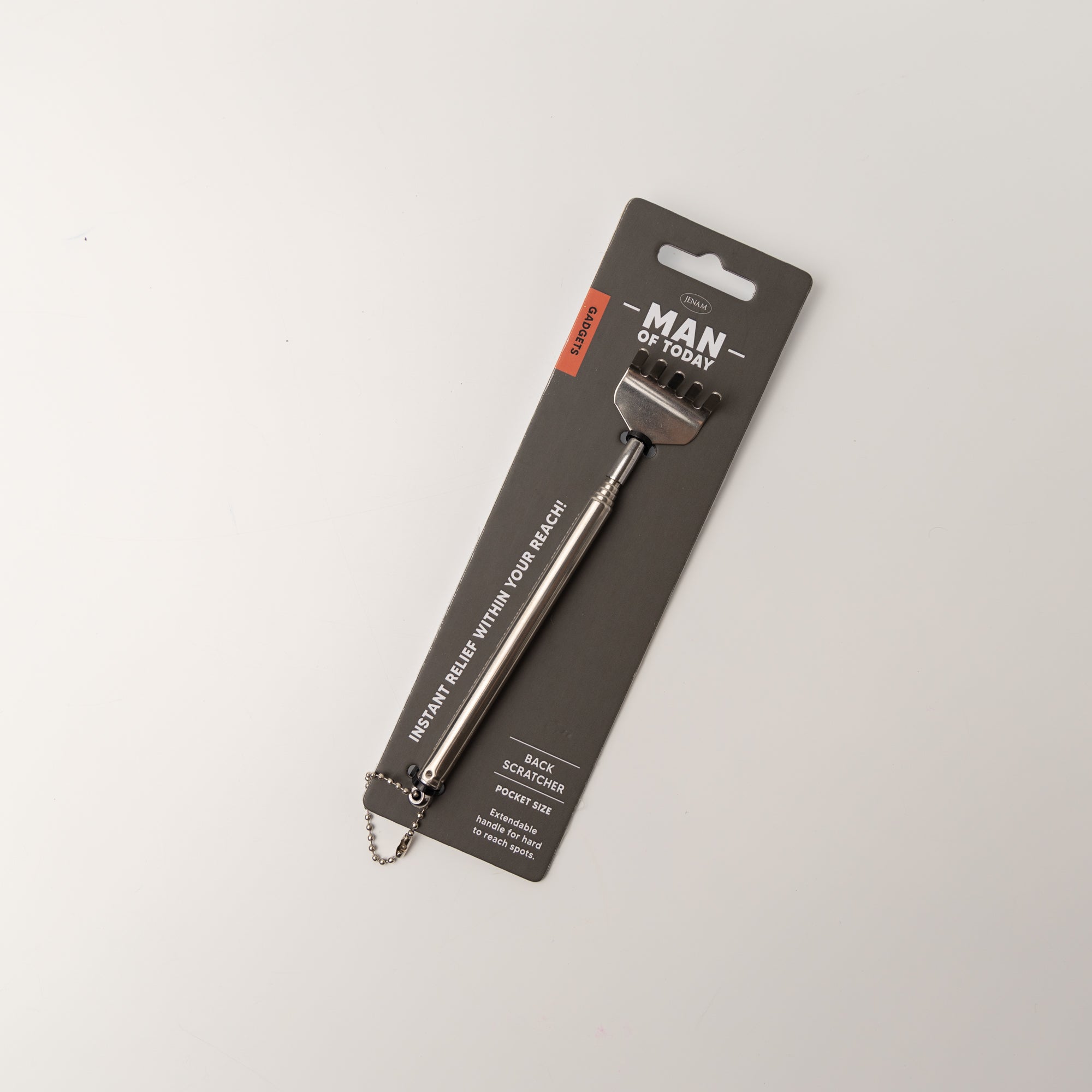 Silver Telescopic Back Scratcher