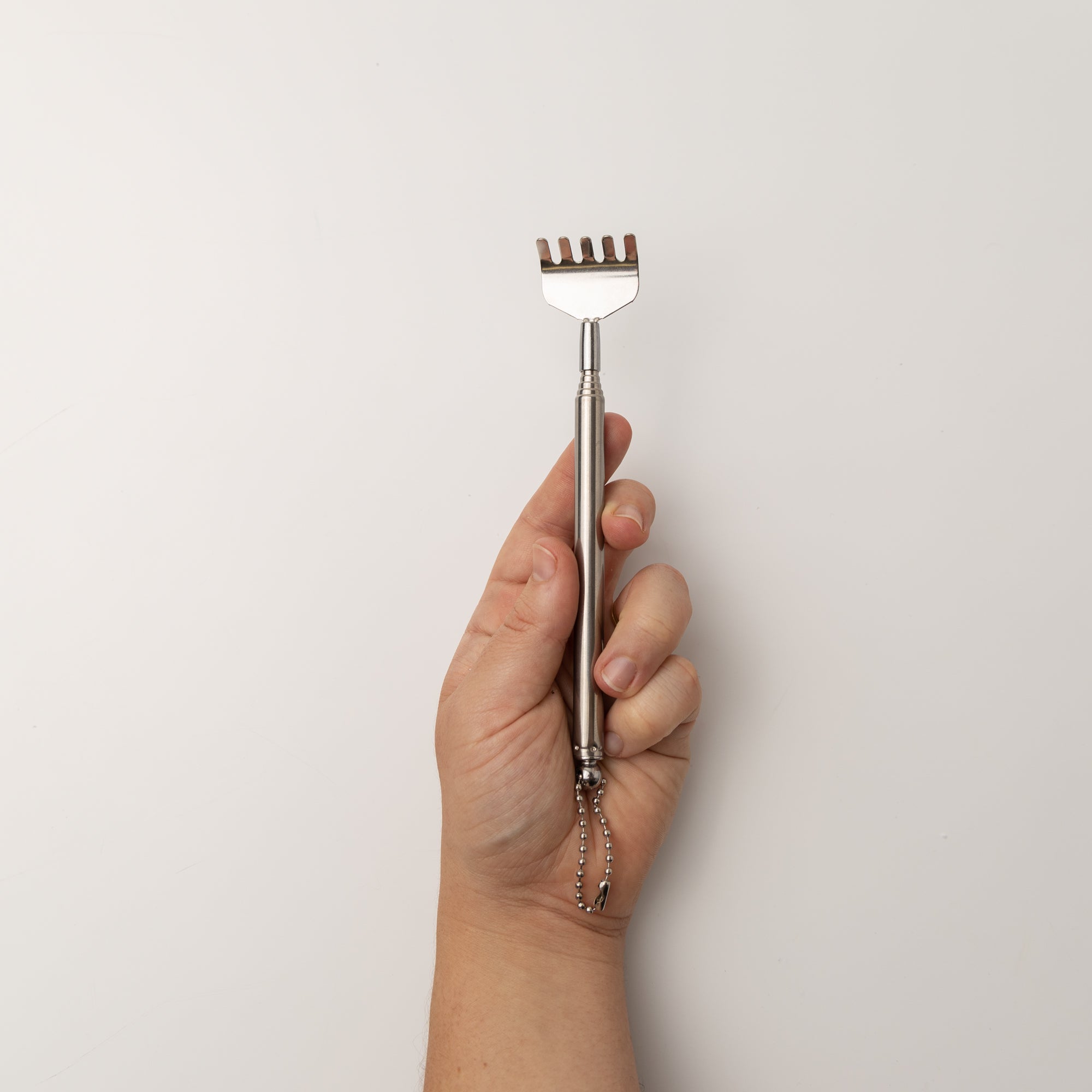 Silver Telescopic Back Scratcher