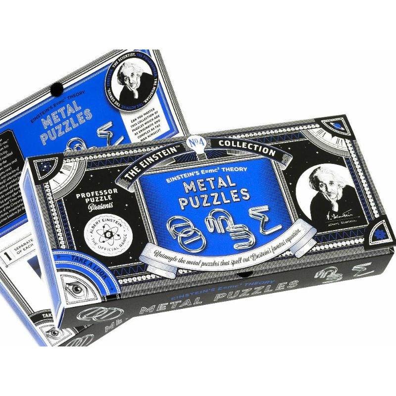 Einstein's E=mc2 Metal Puzzles