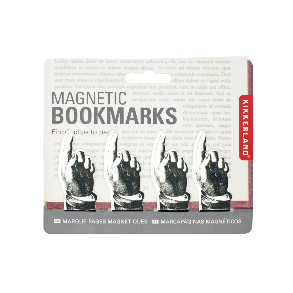 Magnetic Pointing Hand Bookmark