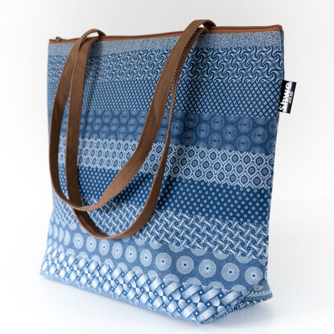 Shwe Square Zip-Up Tote Bag